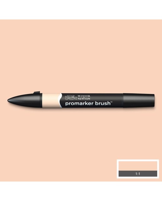 Marcador BrushMarker com Ponta de Pincel Winsor & Newton Dusky Pink (O518) 2