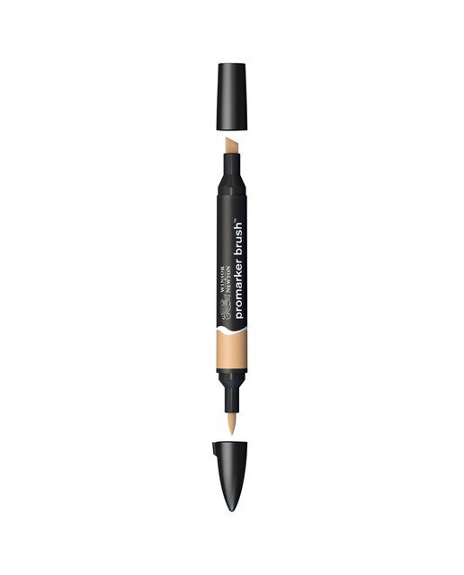 Marcador BrushMarker com Ponta de Pincel Winsor & Newton Cinnamon (O427) 1