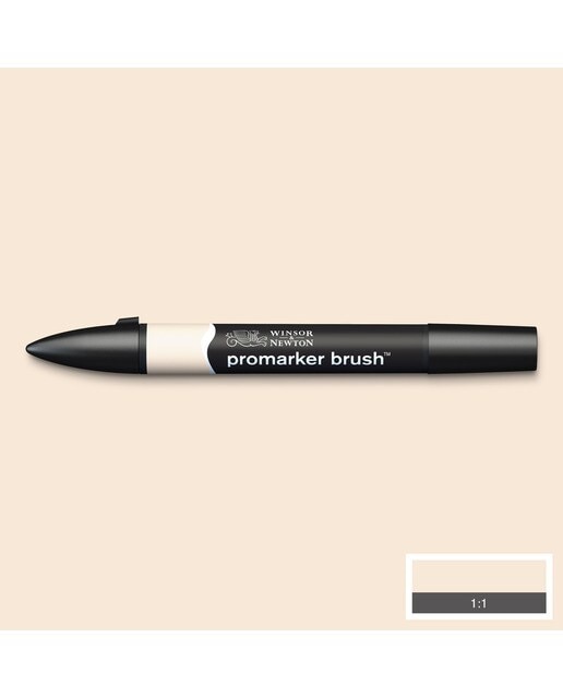 Marcador BrushMarker com Ponta de Pincel Winsor & Newton Almond (O819) 3