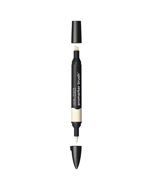 Marcador BrushMarker com Ponta de Pincel Winsor & Newton Champagne (Y217) 1