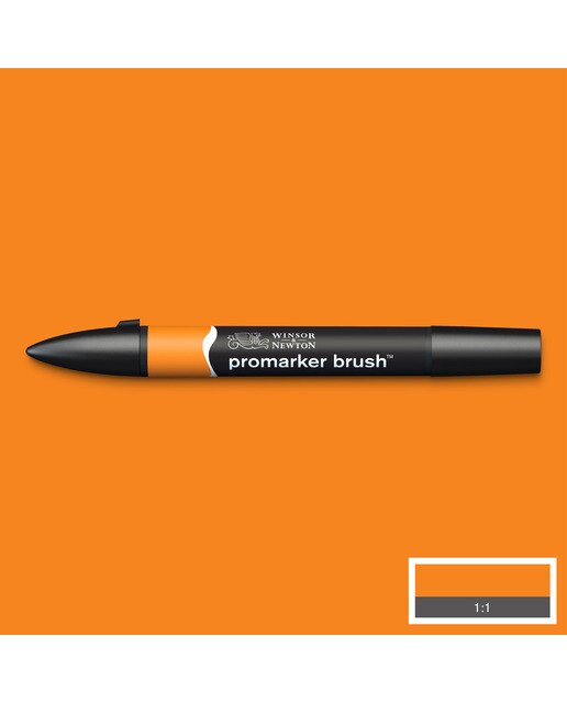 Marcador BrushMarker com Ponta de Pincel Winsor & Newton Pumpkin (O467) 3