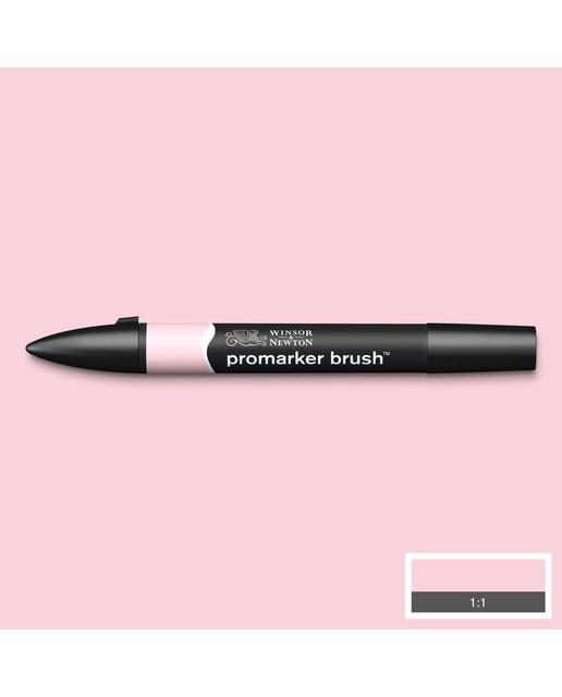 Marcador BrushMarker com Ponta de Pincel Winsor & Newton Pale Pink (R519) 2
