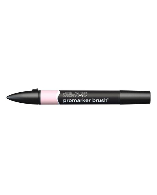 Marcador BrushMarker com Ponta de Pincel Winsor & Newton Pale Pink (R519) 3