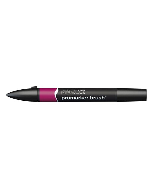 Marcador BrushMarker com Ponta de Pincel Winsor & Newton Maroon (M544) 2