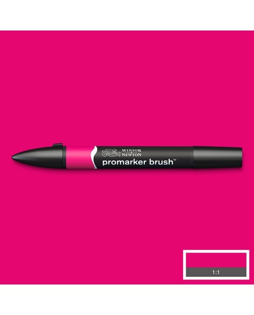 Marcador BrushMarker com Ponta de Pincel Winsor & Newton Magenta (M865) 2