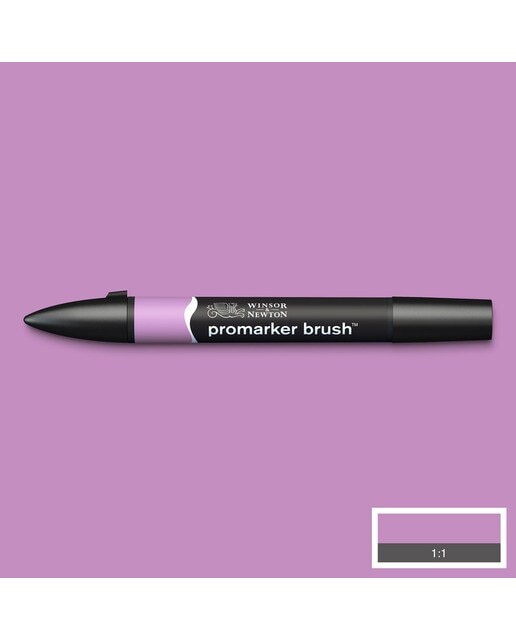 Marcador BrushMarker com Ponta de Pincel Winsor & Newton Wild Orchid (V746) 2