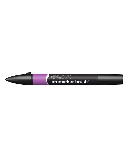 Marcador BrushMarker com Ponta de Pincel Winsor & Newton Purple (V546) 3