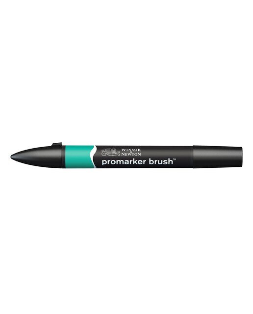 Marcador BrushMarker com Ponta de Pincel Winsor & Newton Ocean Teal (G956) 3