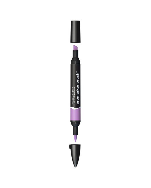 Marcador BrushMarker com Ponta de Pincel Winsor & Newton Amethyst (V626) 1