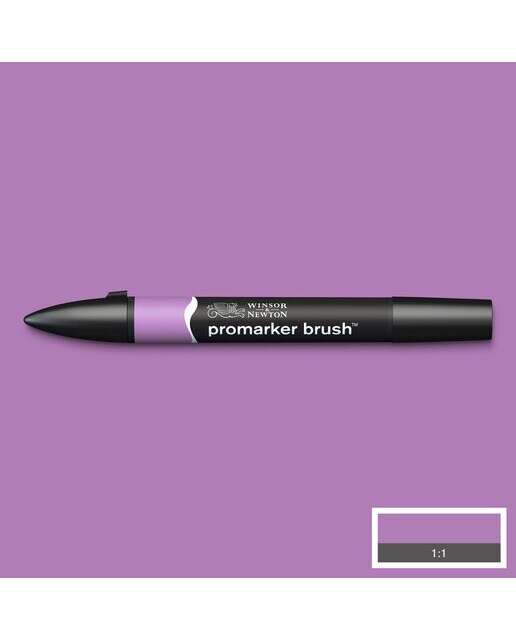 Marcador BrushMarker com Ponta de Pincel Winsor & Newton Amethyst (V626) 2