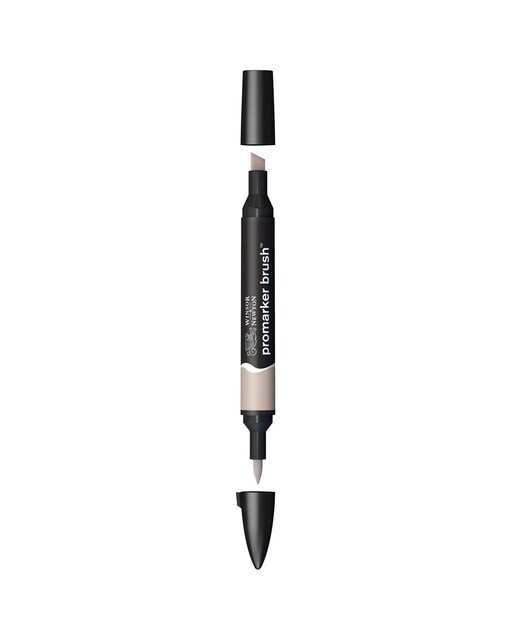 Marcador BrushMarker com Ponta de Pincel Winsor & Newton Warm Grey 2 (Wg2) 1