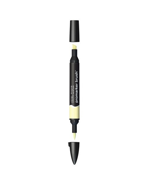 Marcador BrushMarker com Ponta de Pincel Winsor & Newton Soft Lime (Y828) 1