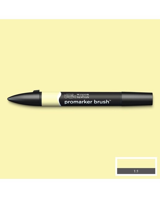Marcador BrushMarker com Ponta de Pincel Winsor & Newton Soft Lime (Y828) 3