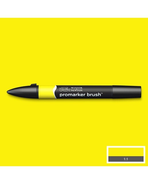 Marcador BrushMarker com Ponta de Pincel Winsor & Newton Yellow (Y657) 2