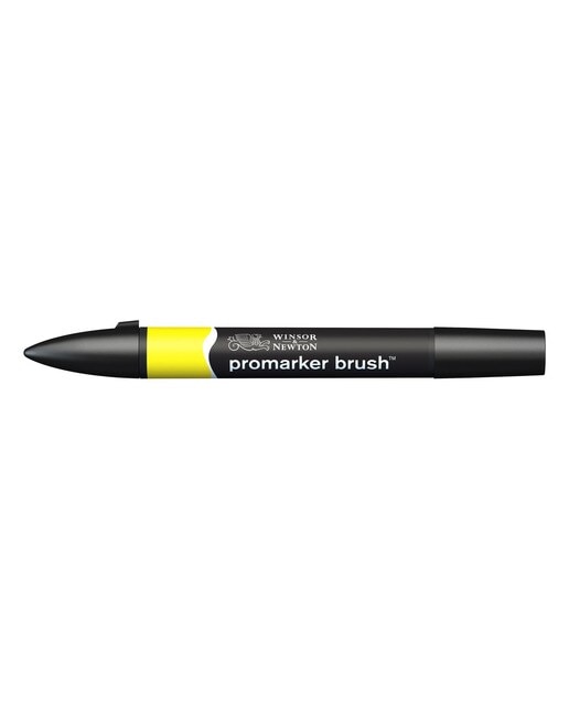 Marcador BrushMarker com Ponta de Pincel Winsor & Newton Yellow (Y657) 3