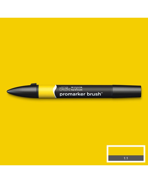 Marcador BrushMarker com Ponta de Pincel Winsor & Newton Canary (Y367) 3