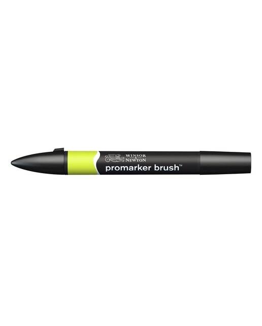Marcador BrushMarker com Ponta de Pincel Winsor & Newton Lime Green (G178) 3