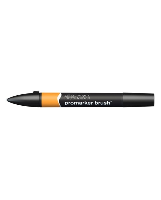 Marcador BrushMarker com Ponta de Pincel Winsor & Newton Amber (O567) 2