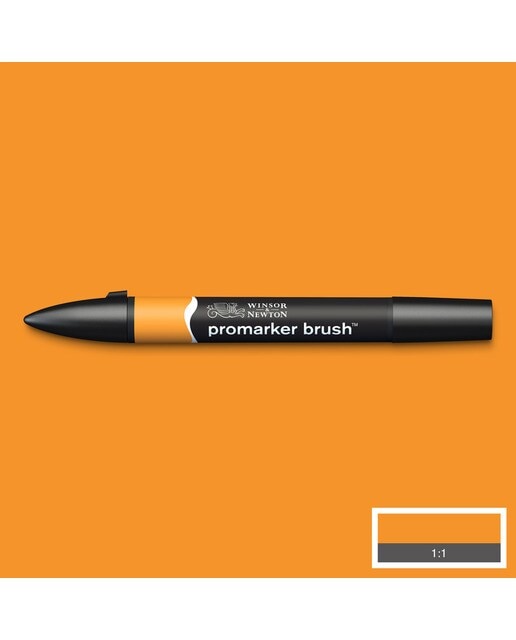 Marcador BrushMarker com Ponta de Pincel Winsor & Newton Amber (O567) 3