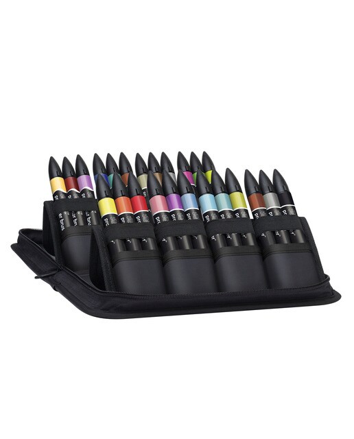 Conjunto de 24 Marcadores Winsor & Newton Multicolor 5