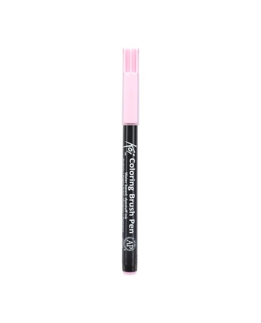 Caneta de Feltro Ponta Pincel Koi - Lilás Lilás / Preto-1