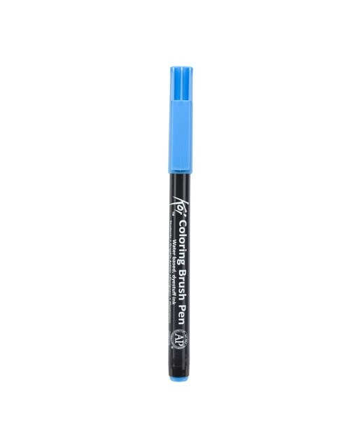 Imagem 0 de Caneta de Feltro Ponta Pincel Koi - Azul Água