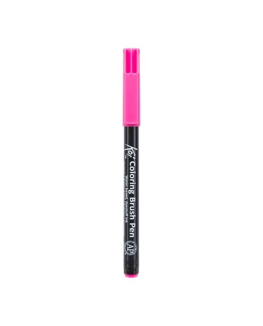 Caneta de Feltro Ponta Pincel Koi - Rosa Rosa-1
