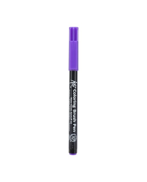 Caneta de Feltro de Ponta Pincel Koi - Violeta-Claro Violeta-1