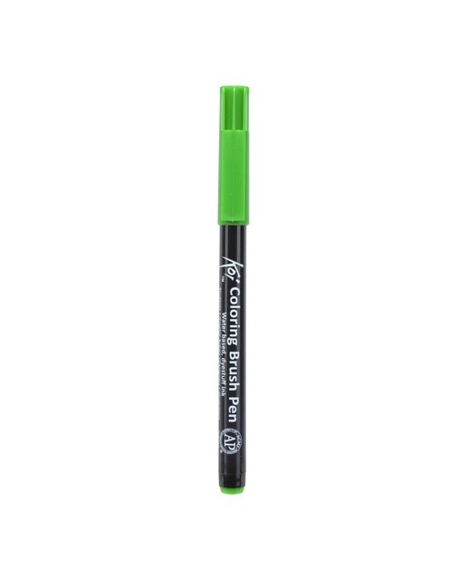 Caneta de Feltro Ponta Pincel Koi - Verde Esmeralda Verde-esmeralda-1