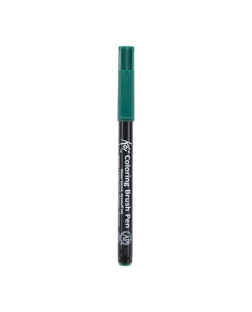 Caneta de Feltro Ponta Pincel Koi - Verde Verde-1