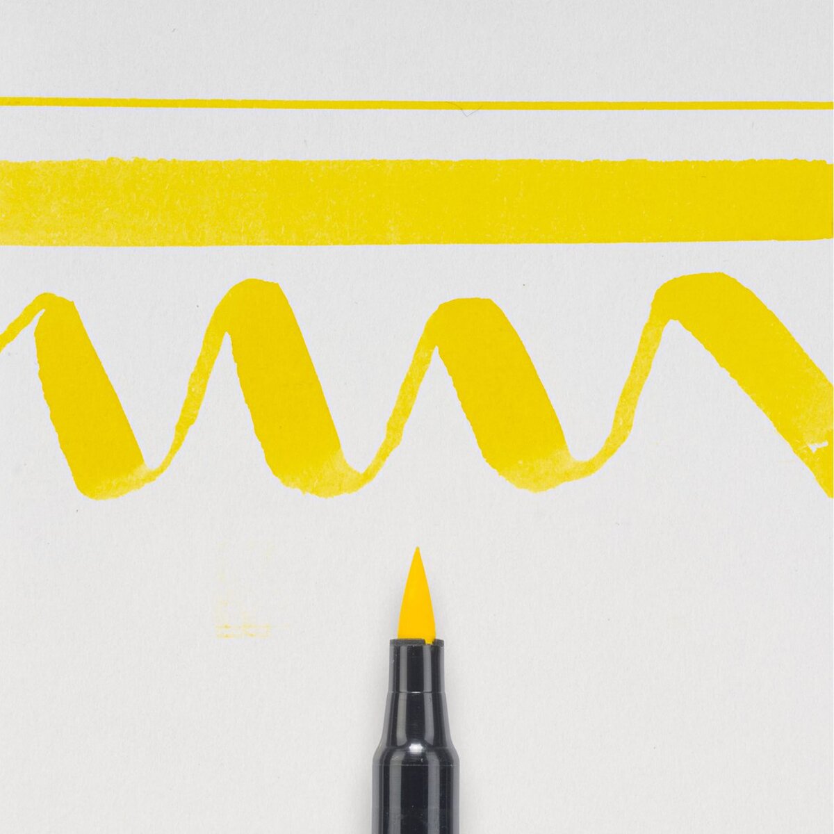 Marcador Koi aguarelável com ponta de pincel Amarelo 2