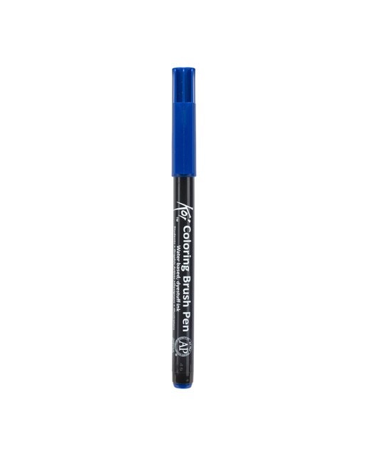 Imagem 0 de Caneta de Feltro Ponta Pincel Koi - Azul