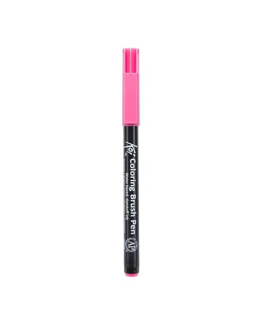 Caneta de Feltro Ponta Pincel Koi - Rosa Magenta Rosa-1