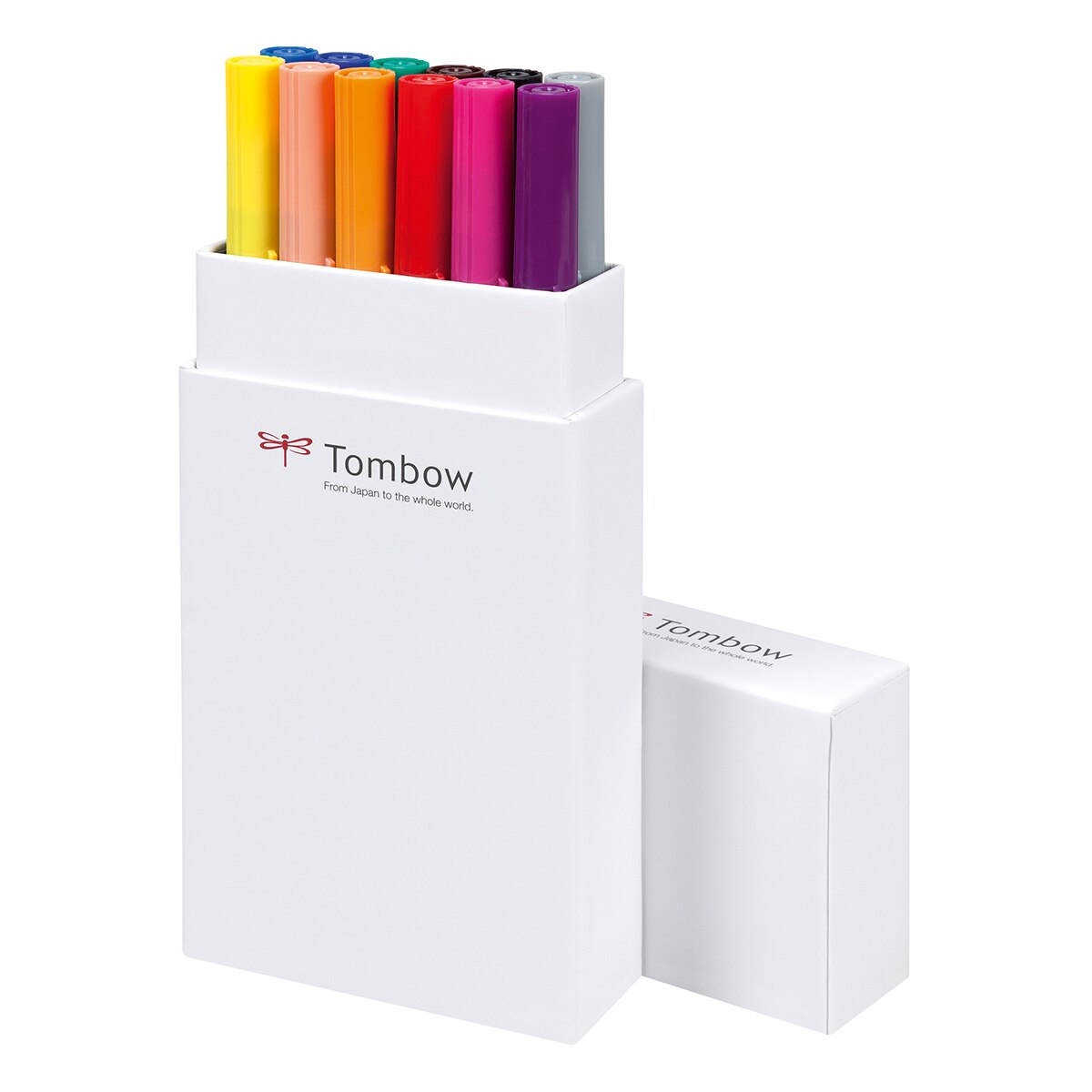 Estojo de 12 marcadores ABT cores primárias Multicolor-3