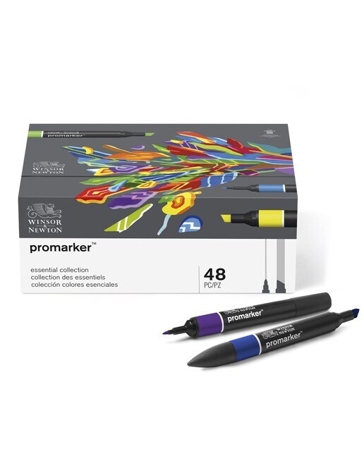 Set de 48 Rotuladores Promarker Winsor & Newton Multicolor