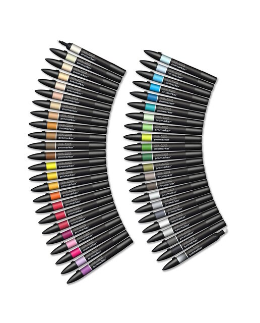 Conjunto de 48 Marcadores Promarker Winsor & Newton Multicolor 4