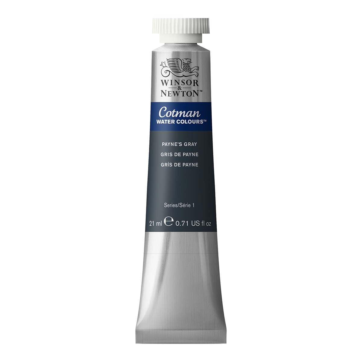Acuarela Cotman Tubo 21 ml gris de Payne Winsor & Newton 1