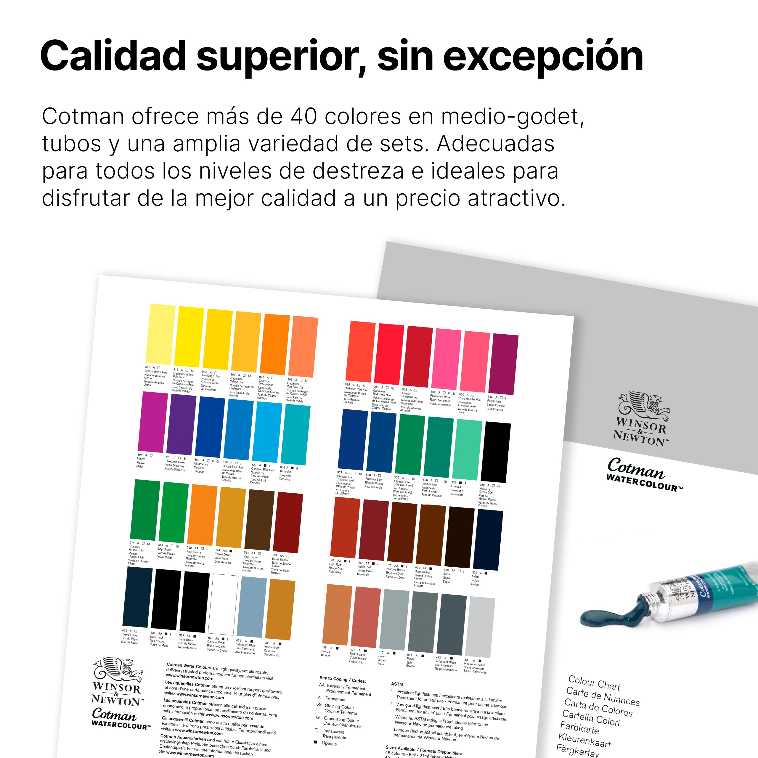 Aguarela Cotman Tubo 21 ml Amarelo Limão  Winsor & Newton 11