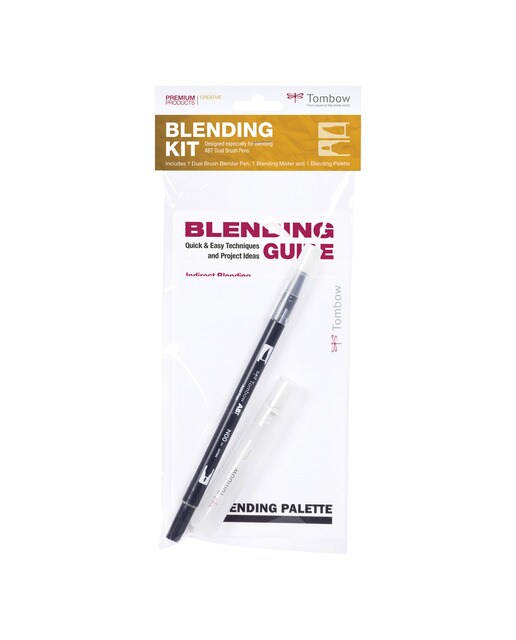 Kit Misturador de Marcadores Aguareláveis Tombow Transparente Transparente-1