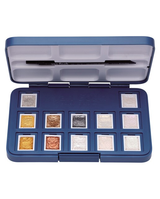 Pocket Box 12 Pastilhas de Cores Especiais Metálicas e Interference Multicolor-1