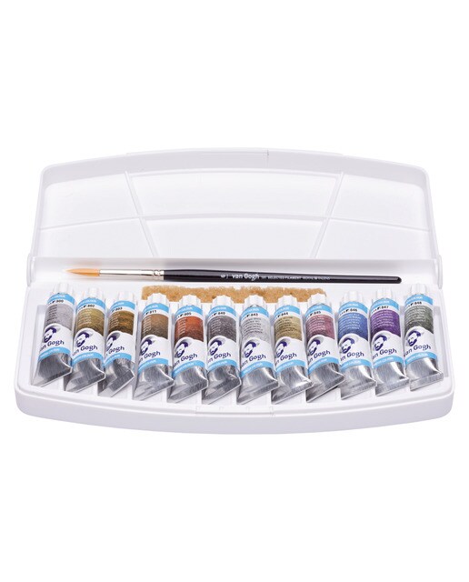 Pocket Box 12 Tubos de Cores Especiais Metálicas e Interference Multicolor-1