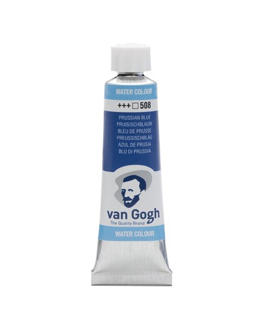 Tubo de Tinta de Aguarela, 10 ml - Azul da Prússia Azul-1