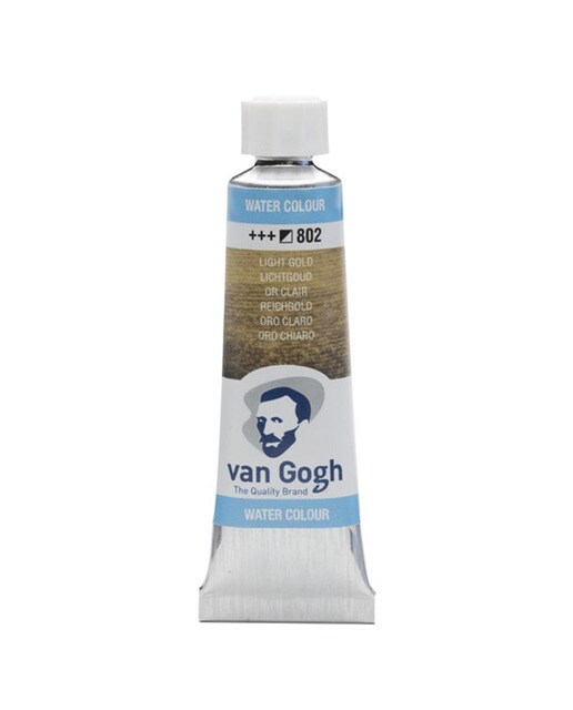 Tubo de Tinta de Aguarela de 10 ml - Claro-Dourado Ouro-1