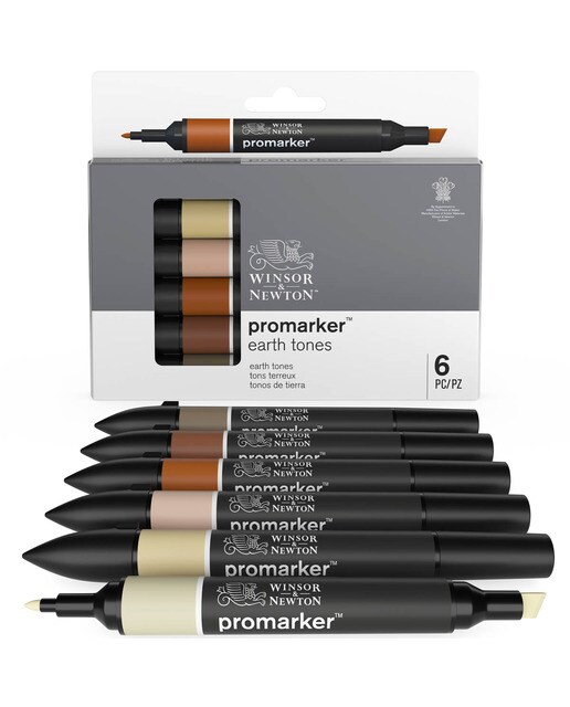 Conjunto de 6 marcadores Promarker Terras Terra-11