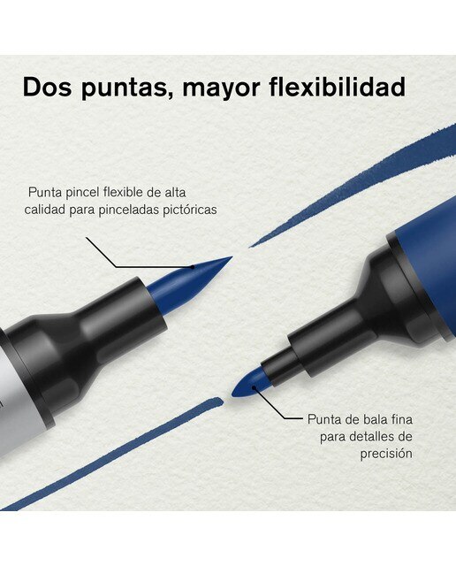 Conjunto de 6 Canetas de feltro Promarker Watercolor Tons Florais - Multicolor Multicolor-3
