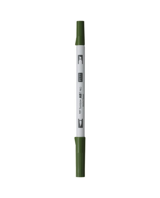Imagem 0 de Marcador Dual Brush ABT PRO Base de álcool de ponta dupla Dark Jade 177