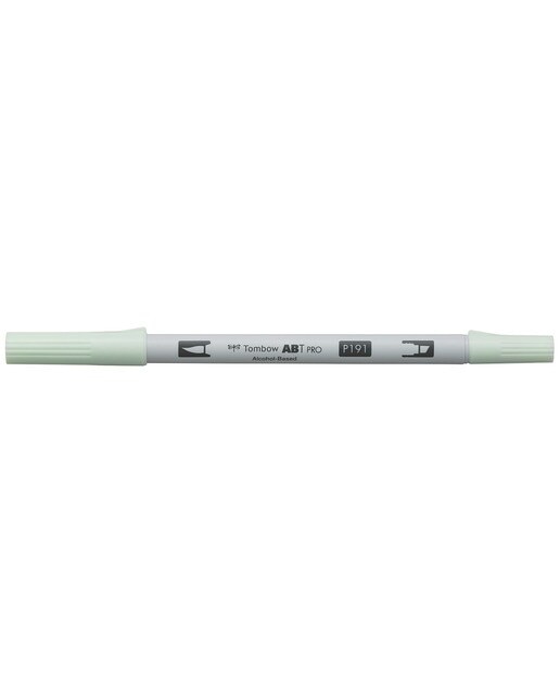 Marcador Dual Brush ABT PRO Base de álcool de ponta dupla Honeydrew 191 Verde-1
