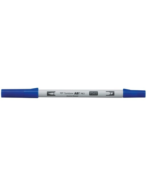 Marcador Dual Brush ABT PRO Base de álcool de ponta dupla Deep Blue 565 Azul-1