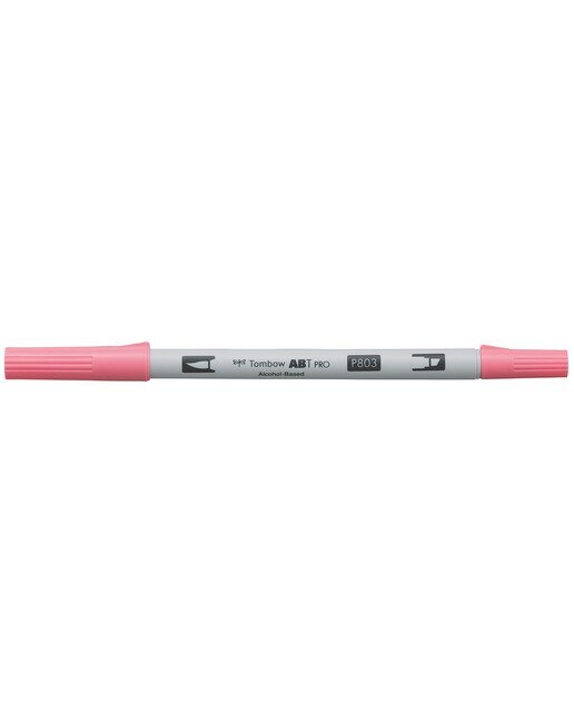 Marcador Dual Brush ABT PRO Base de álcool de ponta dupla Pink Punch 803 Rosa-1