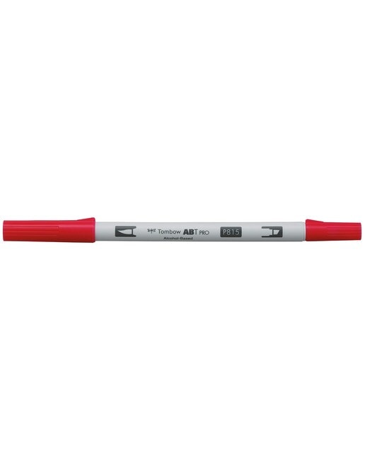 Marcador Dual Brush ABT PRO Base de álcool de ponta dupla Cherry 815 Vermelho-1